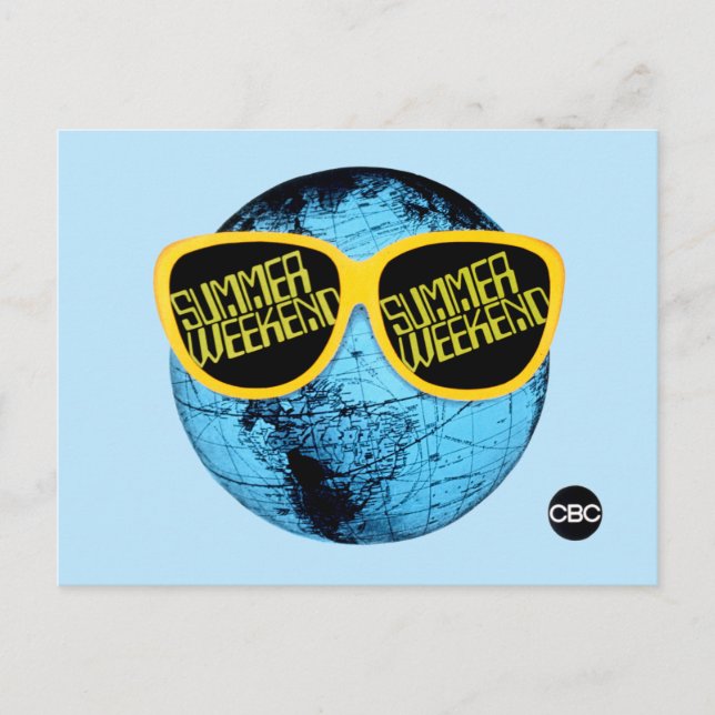 Carte Postale  Summer Weekend - Habillage promotionnel (Devant)