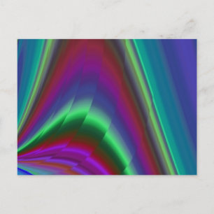 Carte Postale Summerfeel, Rainbowart 3D Abstrait