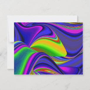 Carte Postale Summerrainbow, Rainbowart 3D Abstrait