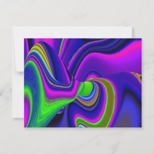 Carte Postale Summerrainbow, Rainbowart 3D Abstrait