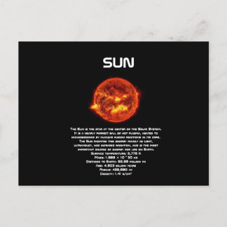 Carte postale Sun