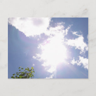 Carte postale Sun Beam and Clouds