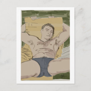 Carte Postale Sun Lounger