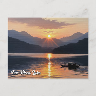 Carte Postale Sun Moon Lake Taiwan Sunrise
