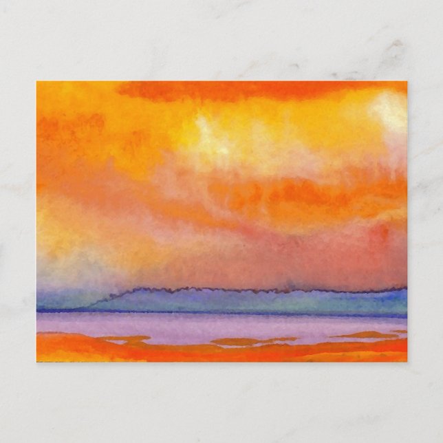 Carte Postale Sun Scape - CricketDiane Ocean Art Produits (Devant)