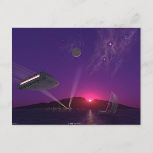 Carte Postale Sun Set