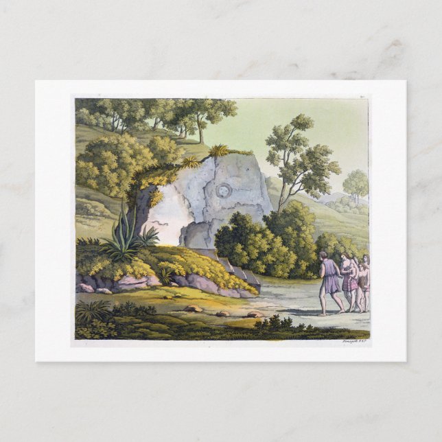 Carte Postale Sun shrine, Pérou, from 'Le Costume Ancien et Mode (Devant)