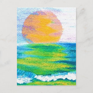 Carte Postale Sun Stance CricketDiane Ocean Art Design Produits