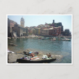 Carte Postale sunbake vernazza