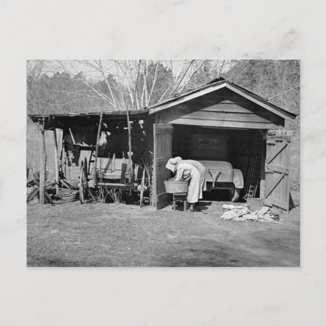 Carte Postale Sunbonnet Ladies on Wash Day, 1936 (Devant)