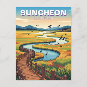 Carte Postale Suncheon Corée du Sud