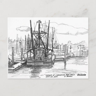 Carte Postale Sundad à la cuvée, Charleston, Oregon
