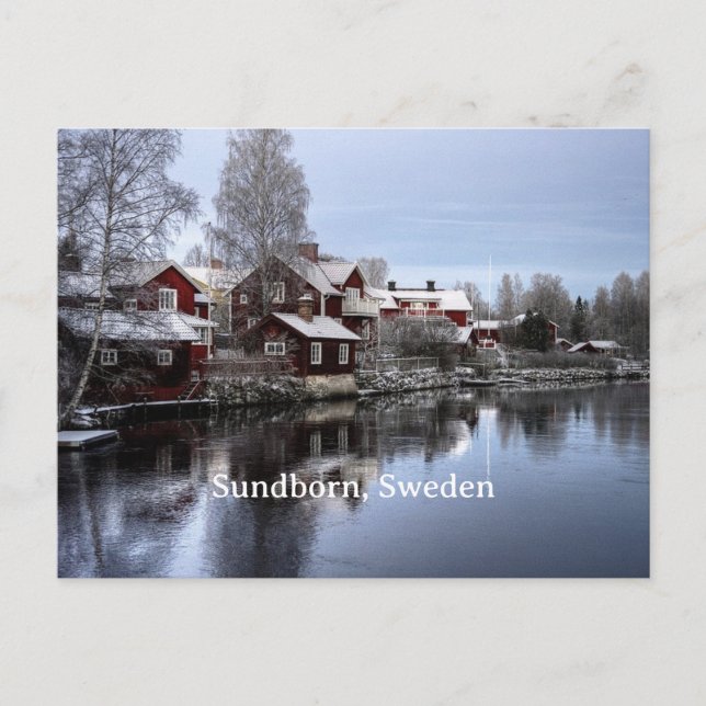 Carte Postale Sundborn, Sweden (Devant)