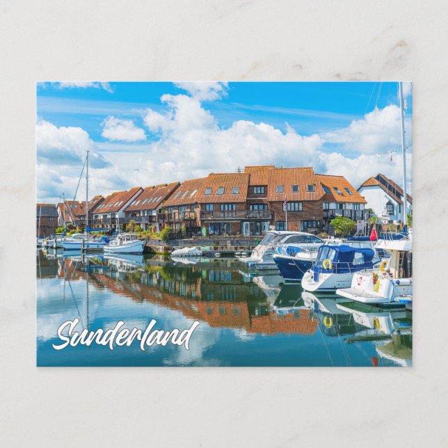 Carte Postale Sunderland, Angleterre, Royaume-Uni (Devant)