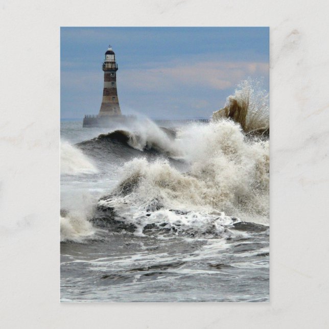 Carte Postale Sunderland - Roker Pier & Lighthouse (Devant)