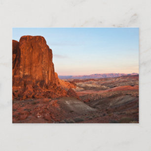 Carte Postale Sundown des Badlands