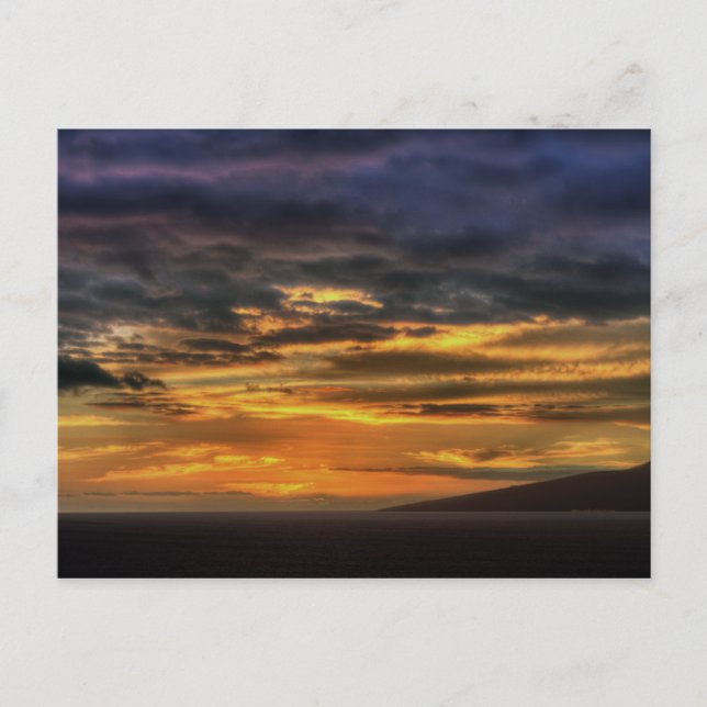 Carte postale Sundown, Tenerife Sud (Devant)