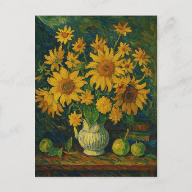 Carte postale Sunflower (Devant)