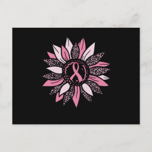 Carte Postale Sunflower Family Matching Breast Cancer Awareness