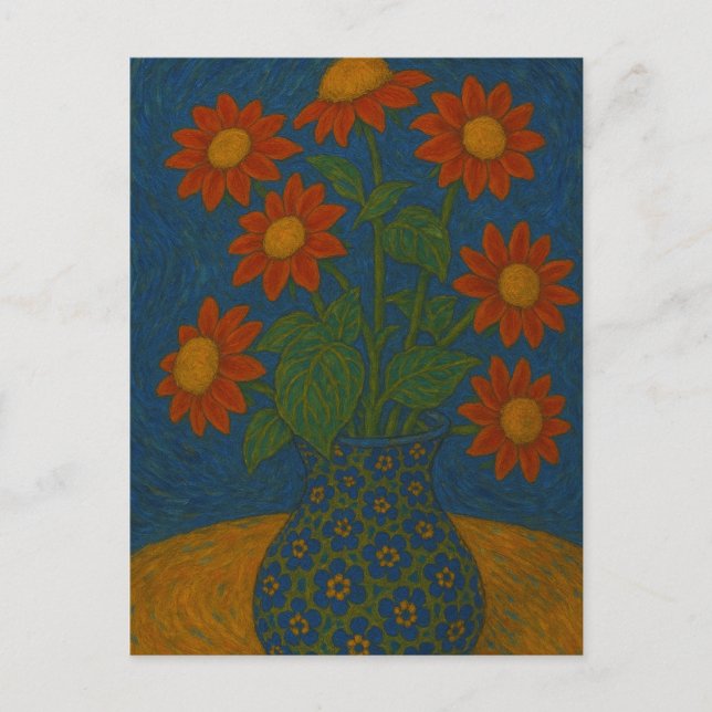 Carte postale Sunflower mexicaine (Devant)