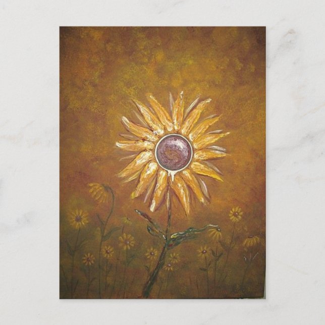 Carte Postale Sunflower Postcard (Devant)