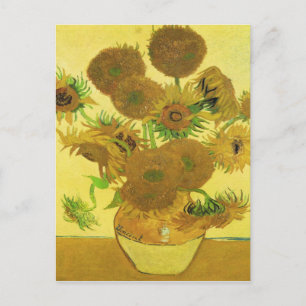 Carte Postale Sunflowers Par Vincent Van Gogh