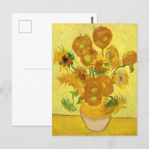 Carte Postale Sunflowers, Vincent van Gogh