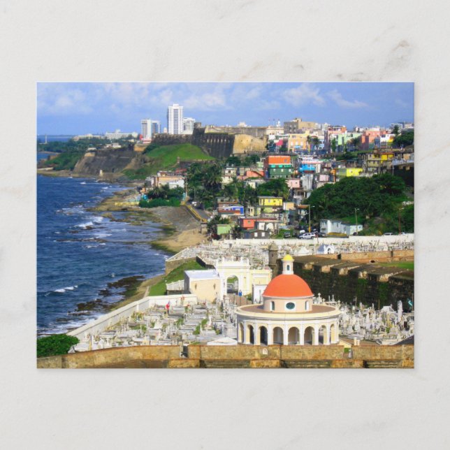 Carte Postale Sunny San Juan Porto Rico (Devant)