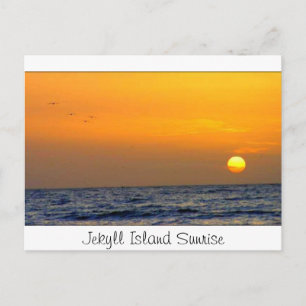 Carte Postale Sunrise de Jekyll Island