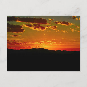 Carte Postale Sunrise du désert