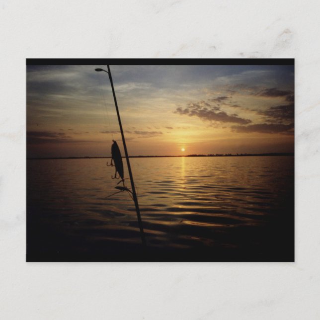 Carte Postale Sunrise Fishing (Devant)