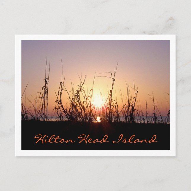 Carte Postale Sunrise Hilton Head Island (Devant)