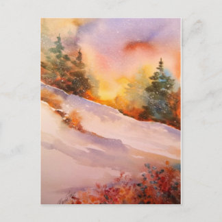 Carte postale Sunrise Hiver Pennsylvanie