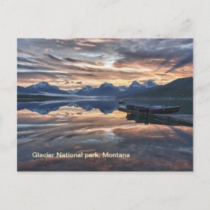 Carte Postale Sunrise Lake Mcdonald