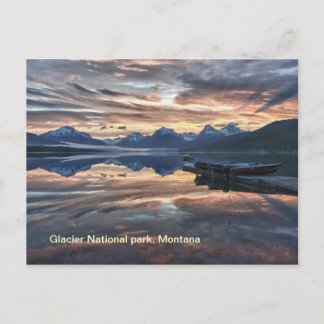 Carte Postale Sunrise Lake Mcdonald