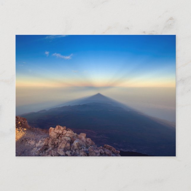 Carte Postale Sunrise of Mount Teide card (Devant)