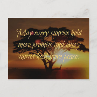 Carte Postale Sunrise, Sunset