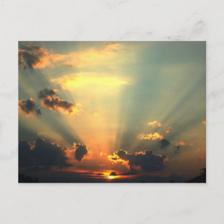 Carte postale Sunset
