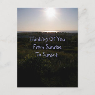 Carte postale Sunset 1