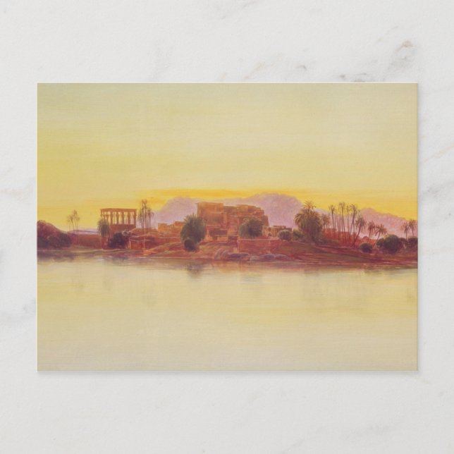 Carte Postale Sunset, 1861 (panneau) (Devant)