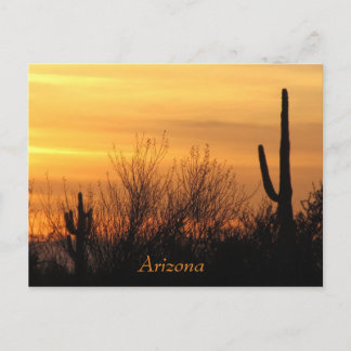Carte Postale Sunset 3 Arizona