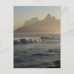 Carte postale "Sunset at Arpoador, Rio de Janeiro"