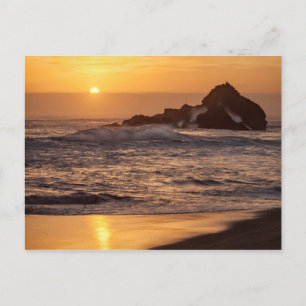 Carte Postale Sunset At Pfeiffer Beach