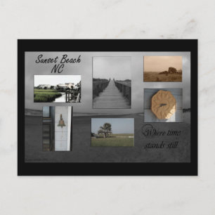 Carte Postale Sunset Beach North Carolina Postcard