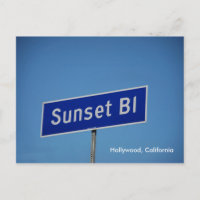 Sunset Blvd, Hollywood, Californie