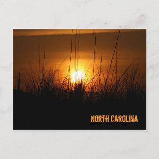Carte Postale Sunset Caroline du Nord