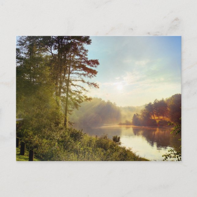 Carte Postale Sunset Caroline du Nord (Devant)