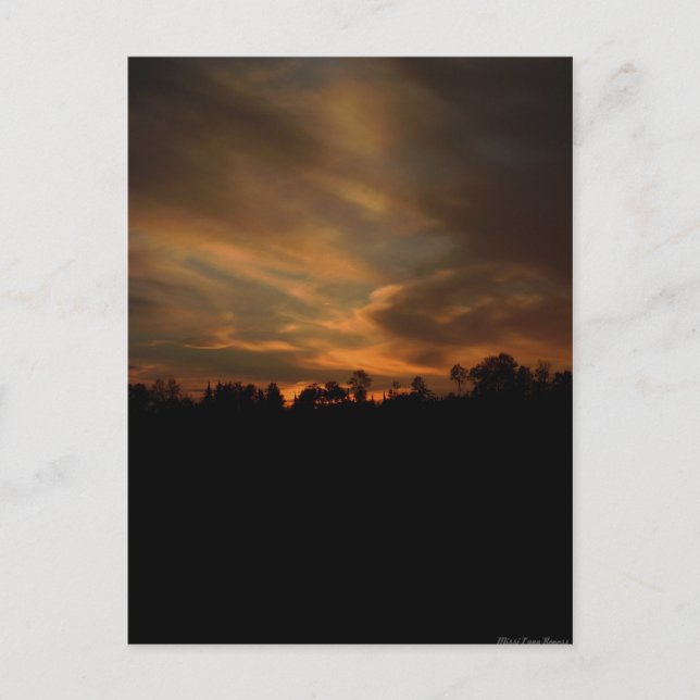 Carte postale Sunset d'août (Devant)