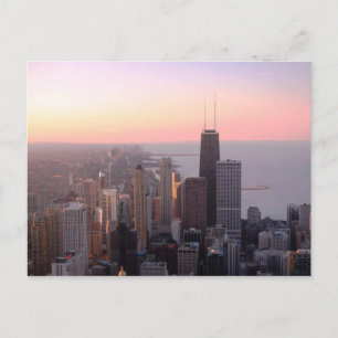 Carte Postale Sunset de Chicago