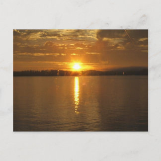 Carte Postale Sunset de l'Alaska